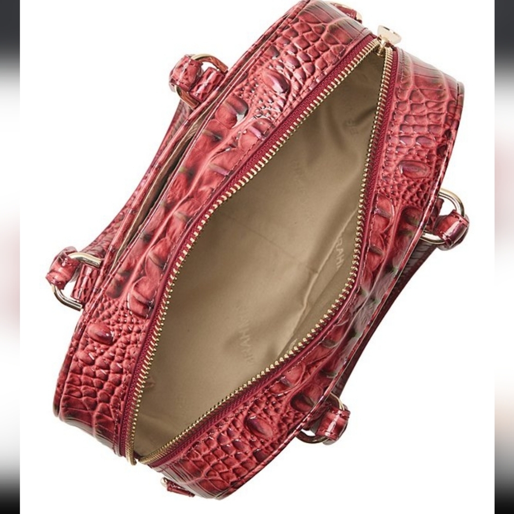 Nwt Brahmin Ombre Melbourne Collection Coquette Mara Satchel Bag - Picture 6 of 8